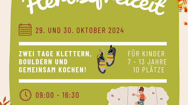 Infobanner Herbstfreizeit 2024 | © DAV Karlsruhe